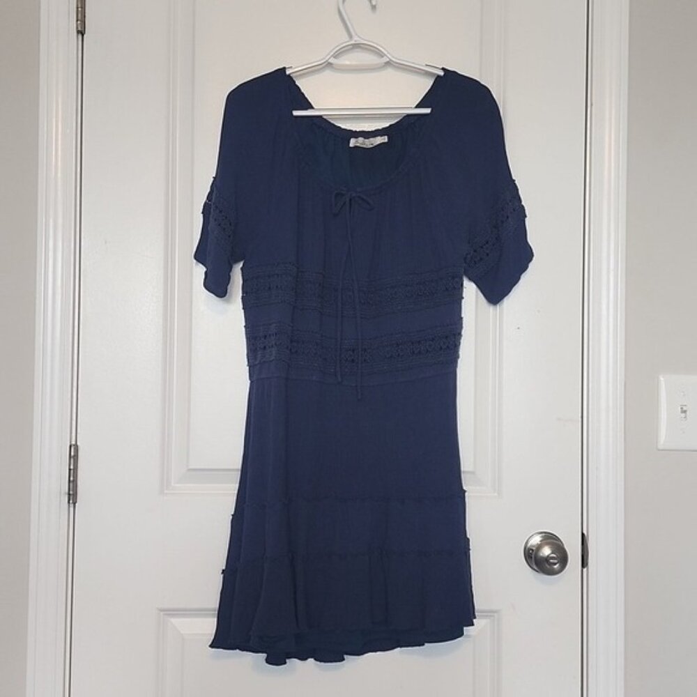 Solitaire mini dress size large